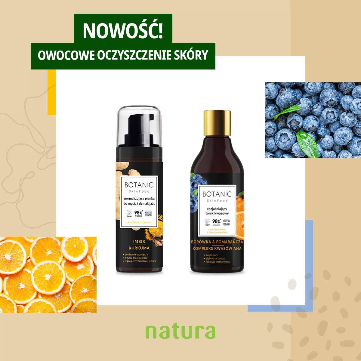 Nowości w Drogerii Natura Nowość do oczyszczania skóry w Drogerii Natura w Kupcu Średzkim